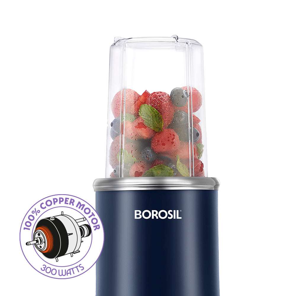 Borosil Nutrifresh NB07, 300W, Blue