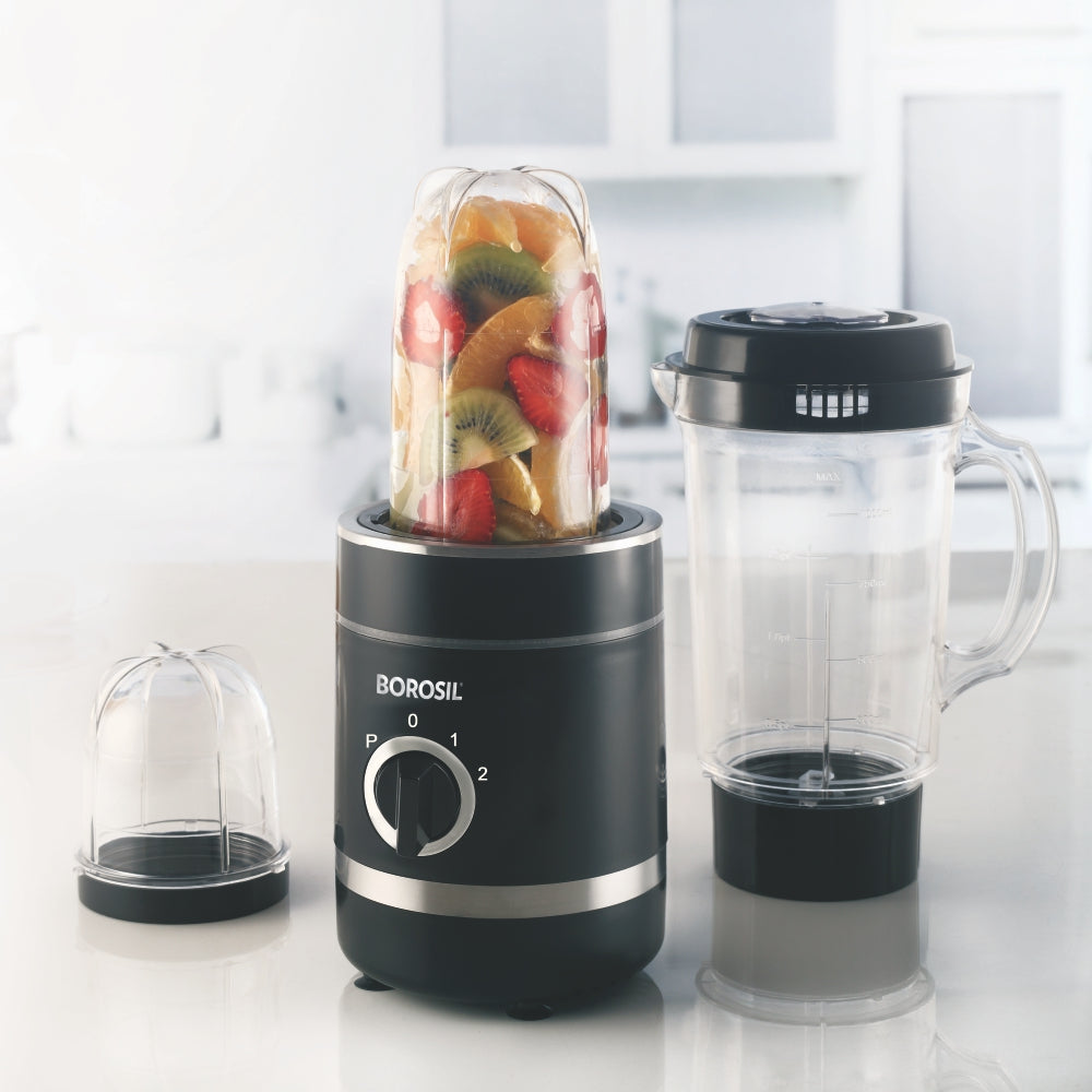 Nutrifresh Juicer and Grinder , Black