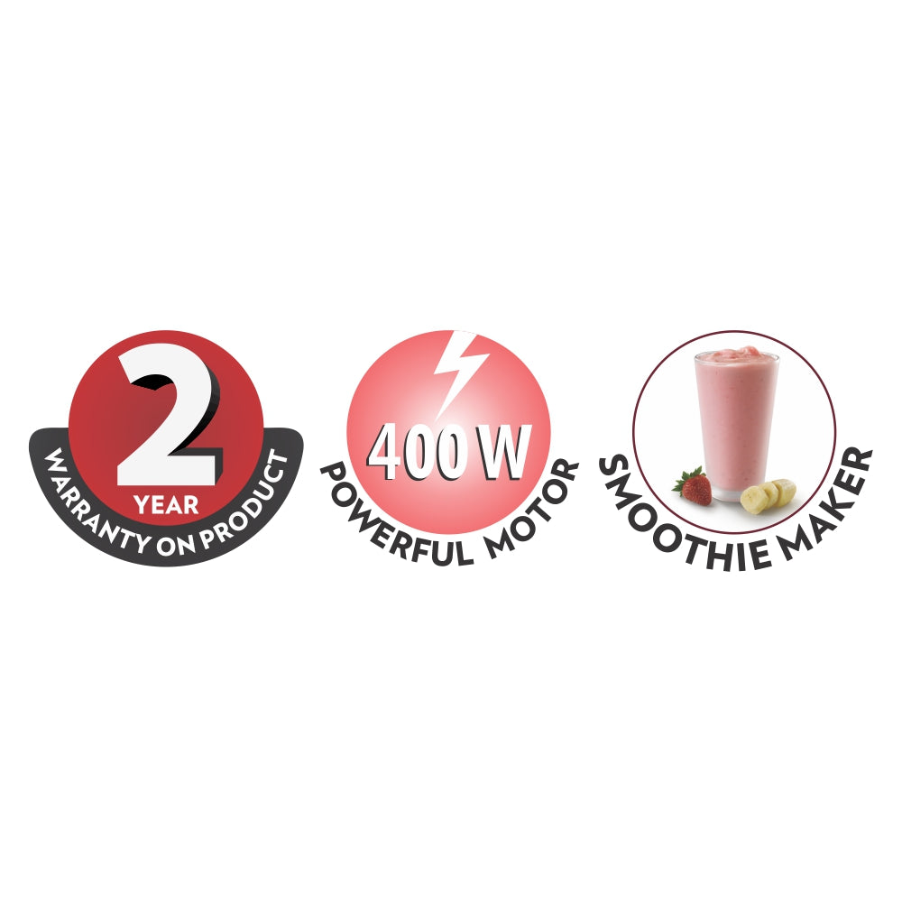 Nutrifresh Juicer and Grinder , Black