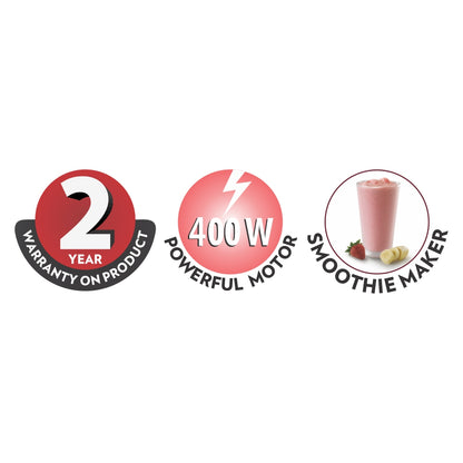 Nutrifresh Juicer and Grinder , Black