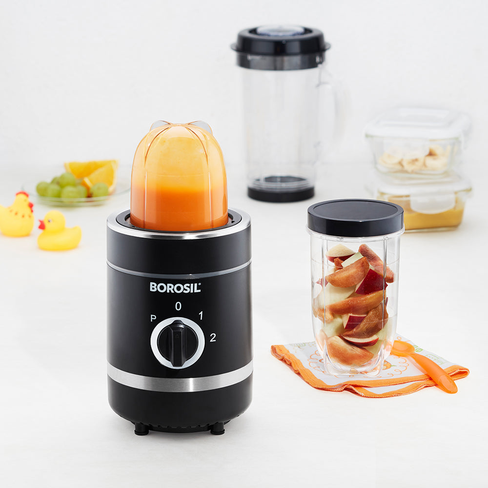 Nutrifresh Juicer and Grinder , Black