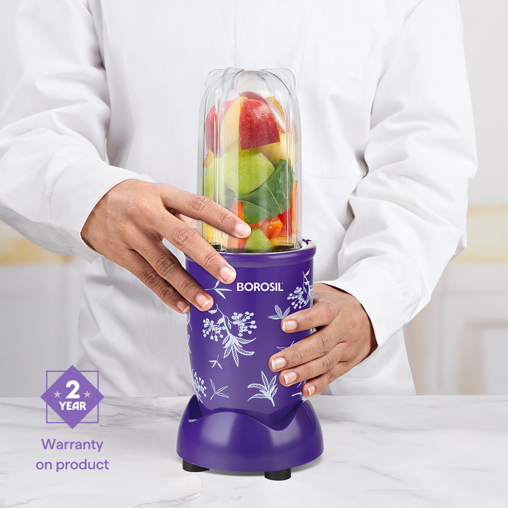 Borosil Nutrifresh PB42 Nutrifresh 400W, Purple