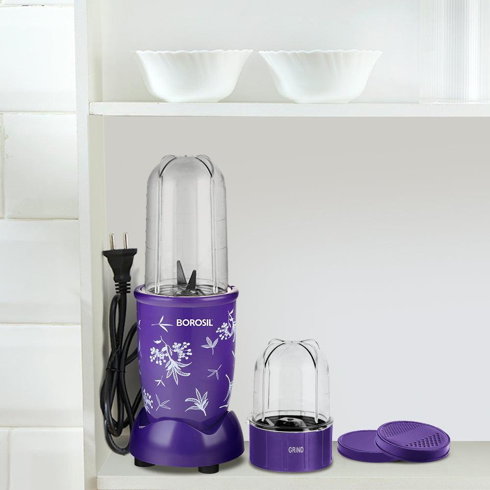 Borosil Nutrifresh PB42 Nutrifresh 400W, Purple