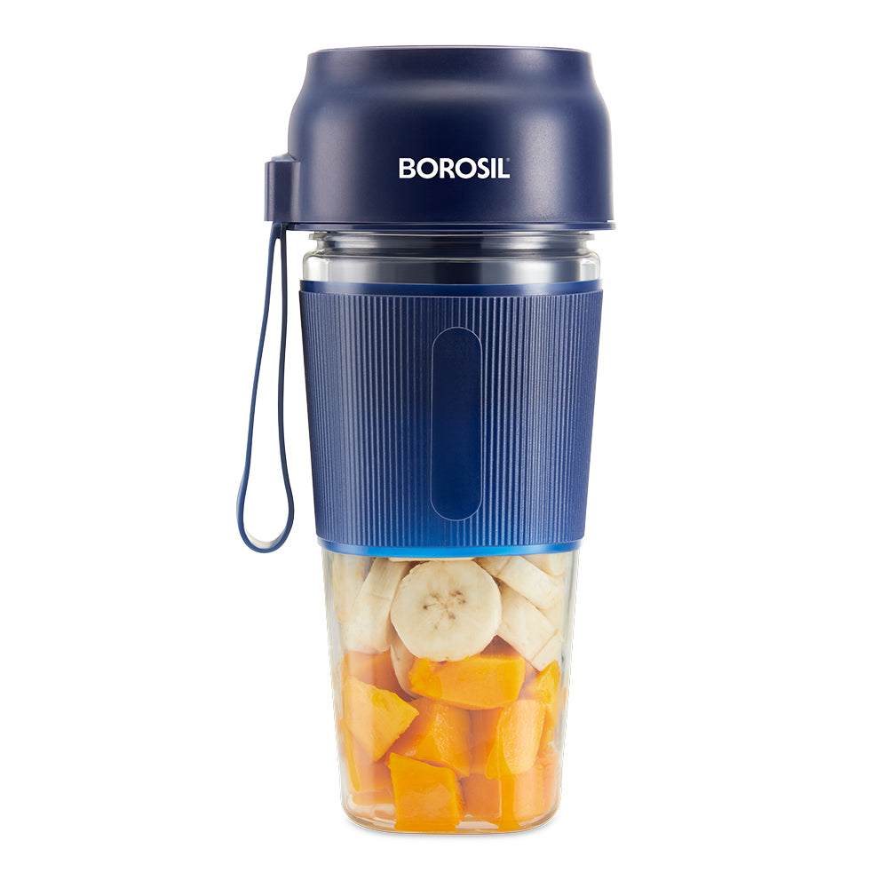 Nutrigrip Portable Blender, Blue, 40 W