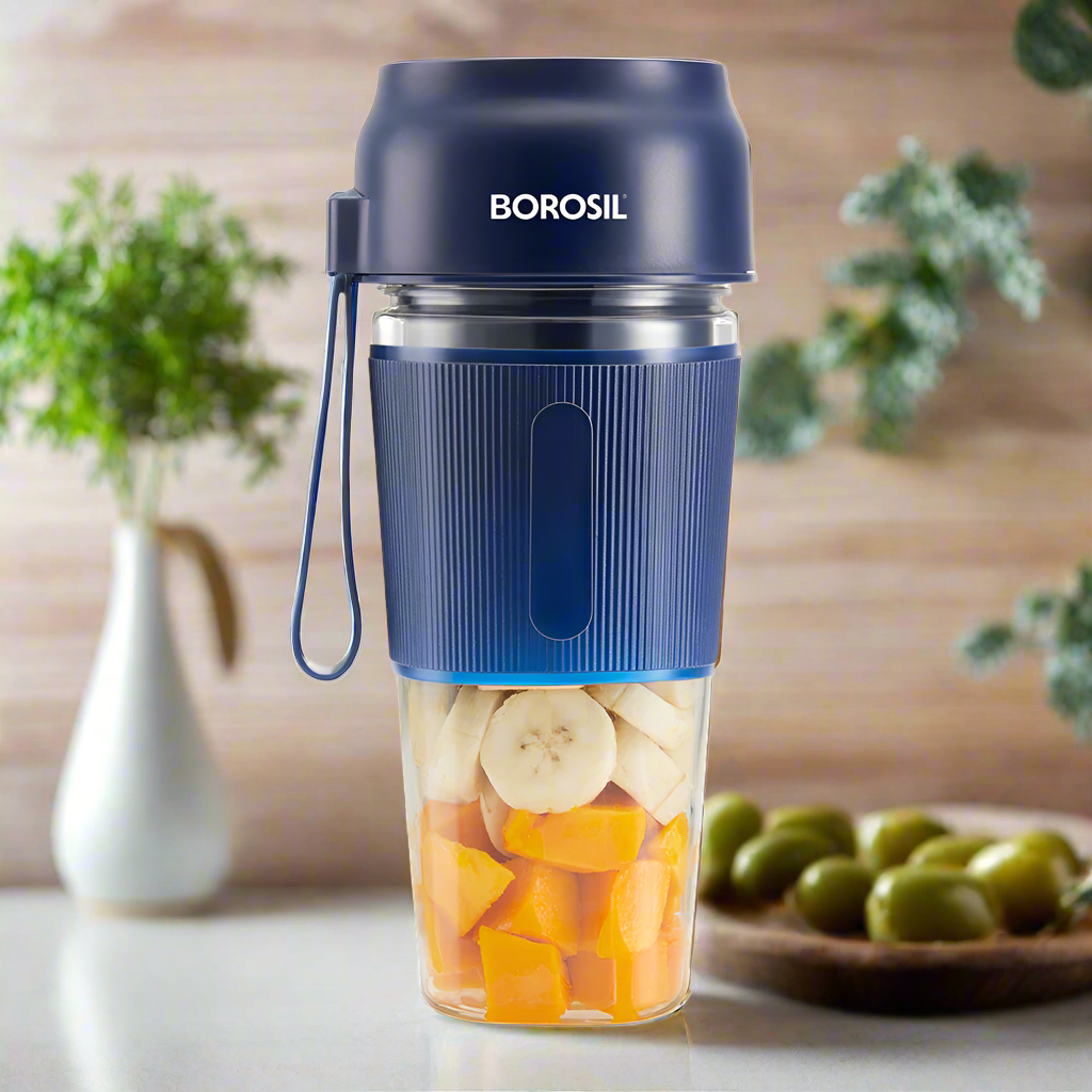 Nutrigrip Portable Blender, Blue, 40 W