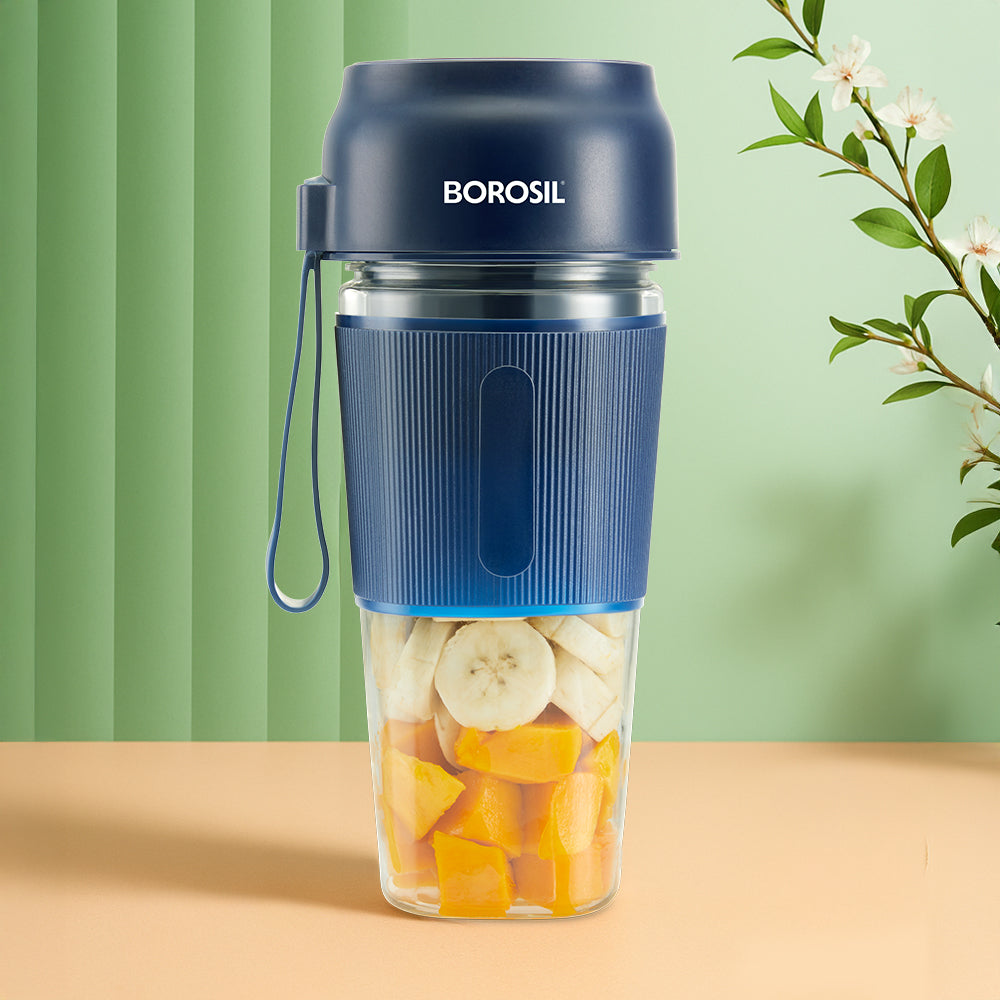 Nutrigrip Portable Blender, Blue, 40 W