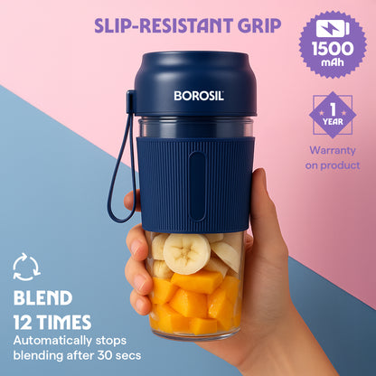Nutrigrip Portable Blender, Blue