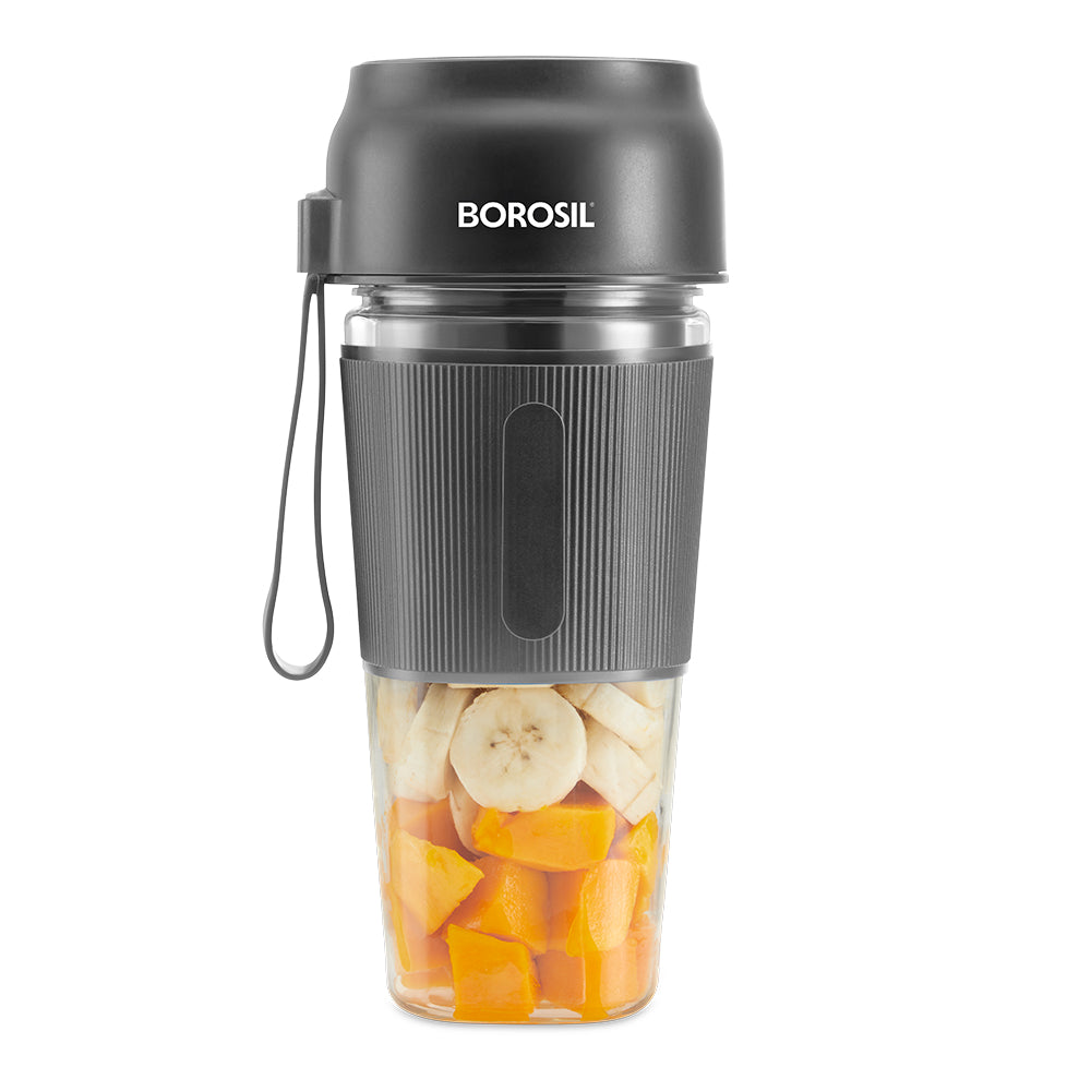 Nutrigrip Portable Blender, Grey, 40 W