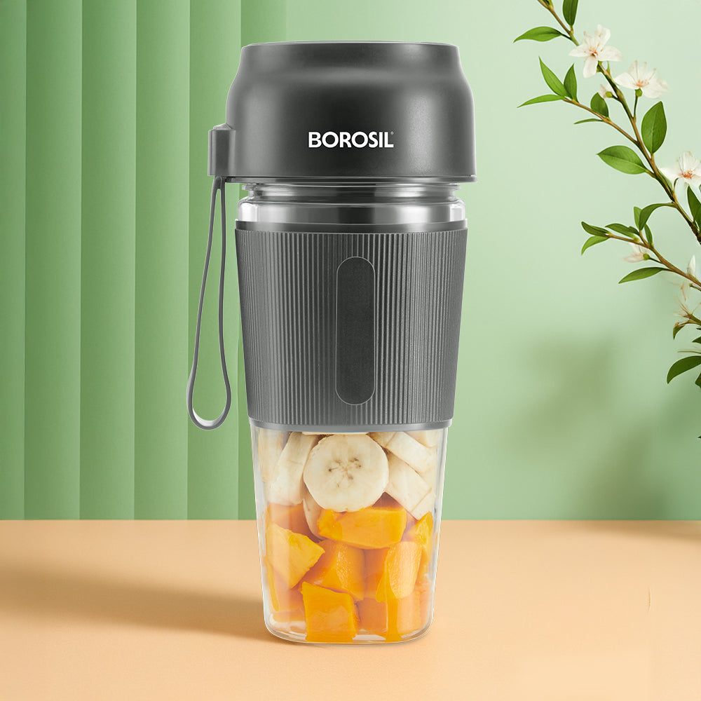 Nutrigrip Portable Blender, Grey
