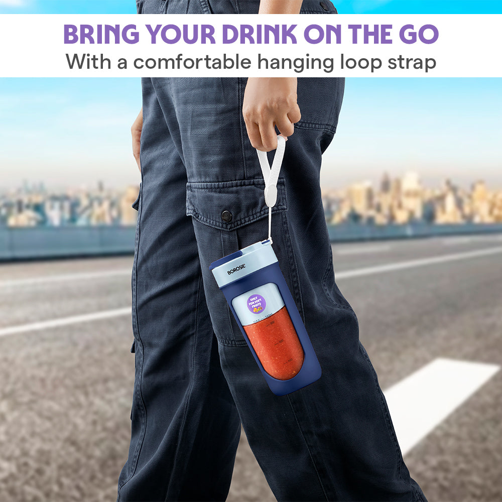 Nutrisip Portable Blender, Blue