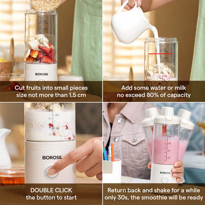 Nutrimate Portable Electric Blender with Grinder