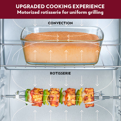 Prima Pro 30L Oven Toaster Griller(OTG), 1500W