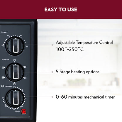 Prima Pro 30L Oven Toaster Griller(OTG), 1500W