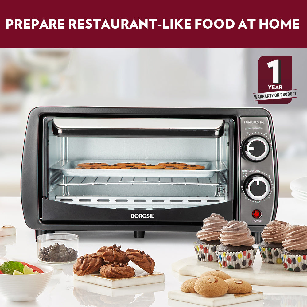 Buy Prima Pro 10L Oven Toaster Griller 1000W at Best Price Online in ...