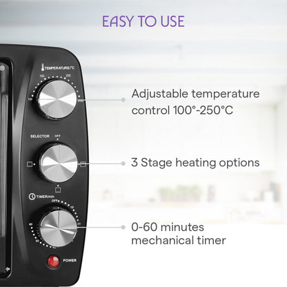 Prima Pro 16L Oven Toaster Griller(OTG), 1200W