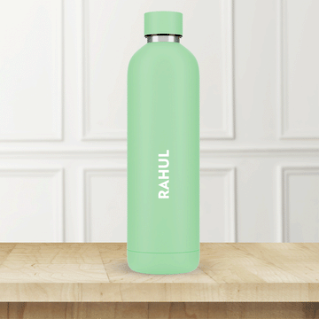 Borosil Pacific Insulated Bottle, Light Green, 700 ml - Personalise