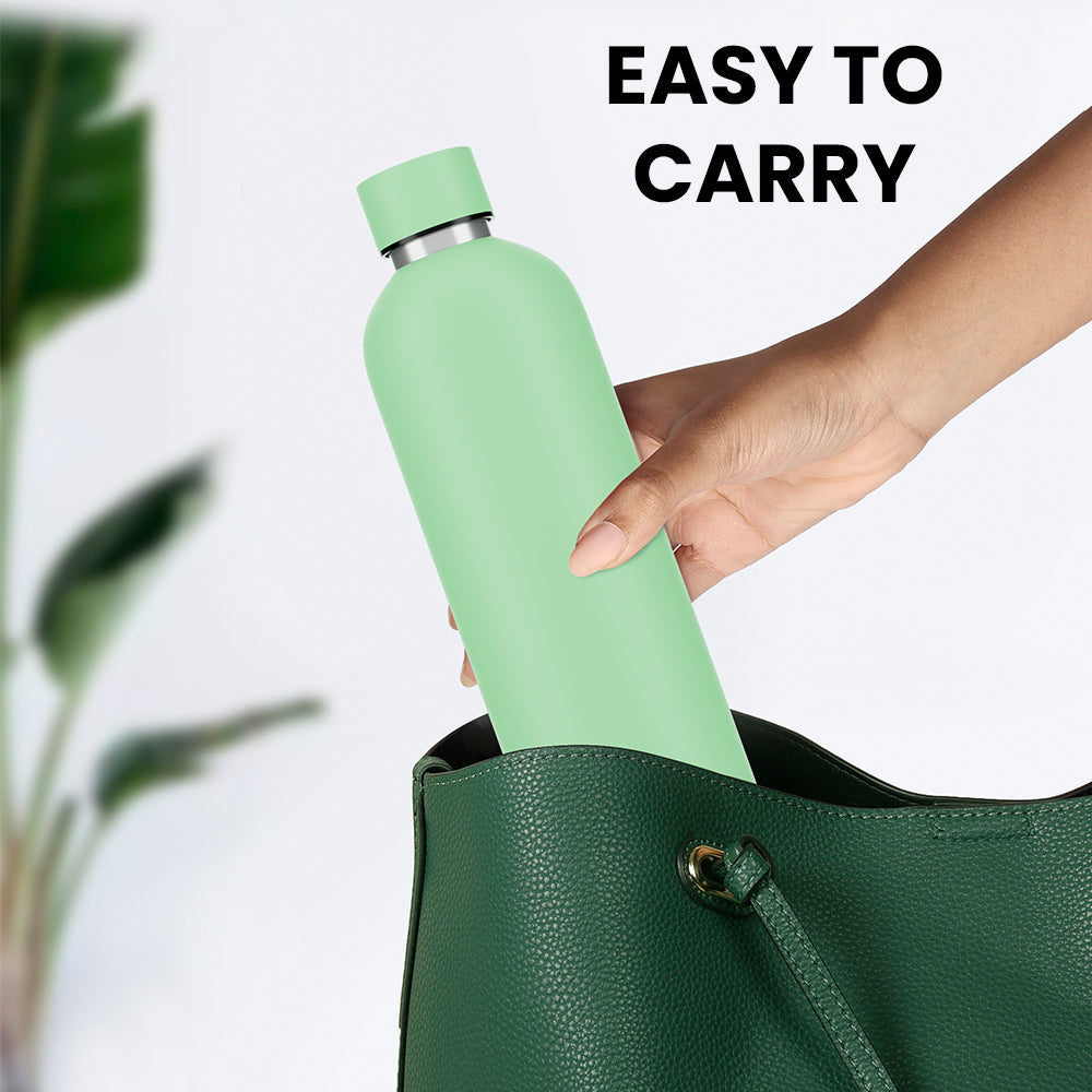 Borosil Pacific Insulated Bottle, Light Green, 700ml, 700ml