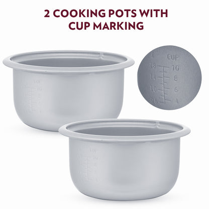 Pronto Dual Electric Rice Cooker