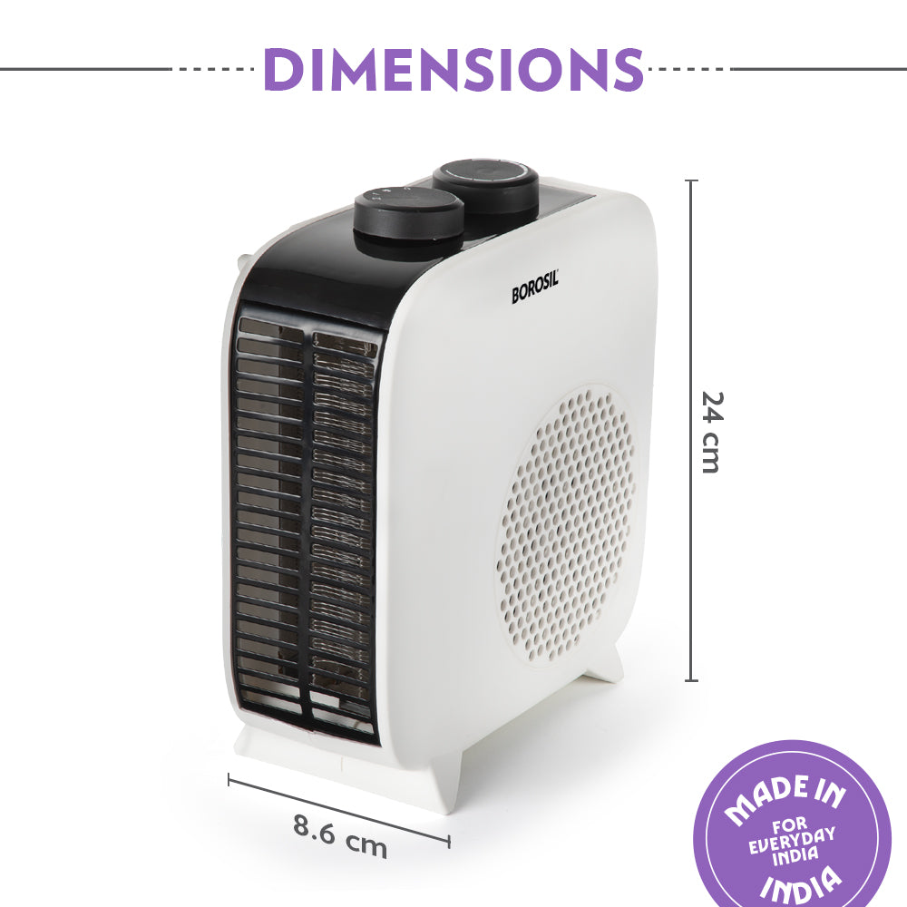 Borosil Blitz Room Heater, 2000W