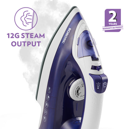 PurpleGlide Steam Iron