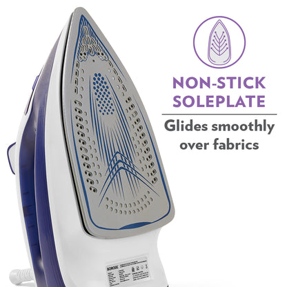 PurpleGlide Steam Iron