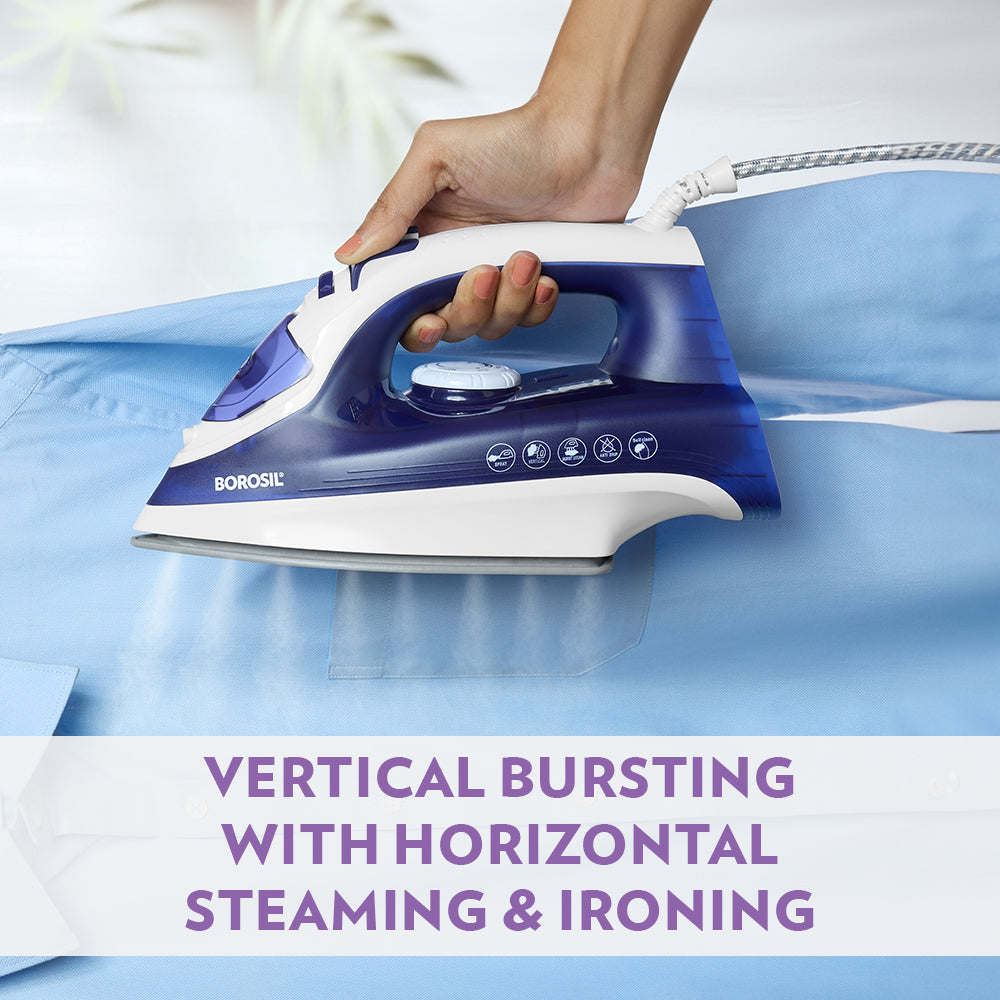 Borosil PurpleGlide Steam Iron