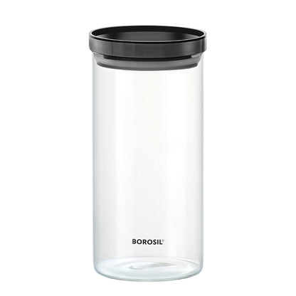 Stack n Store Classic Jar with Black PP Lid