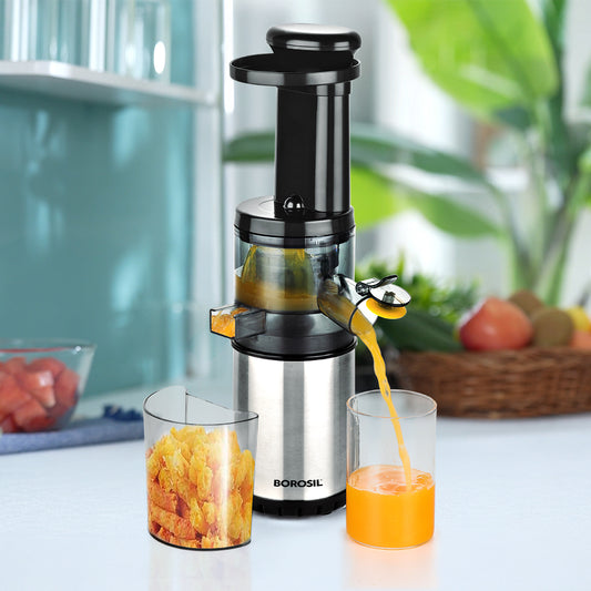 Borosil Juicewell Cold Press Slow Juicer