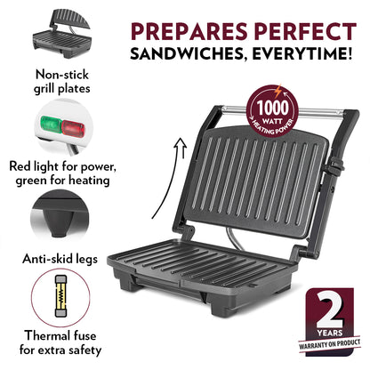Elite Prime Grill Sandwich Maker