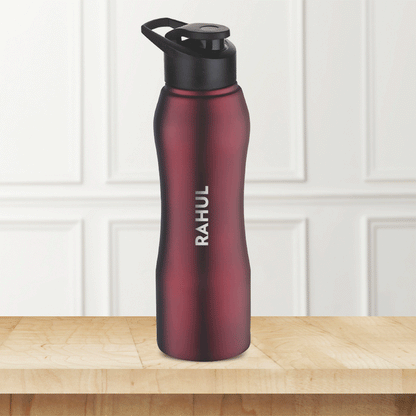 Personalised Grip n Sip Single Wall Bottle, Maroon