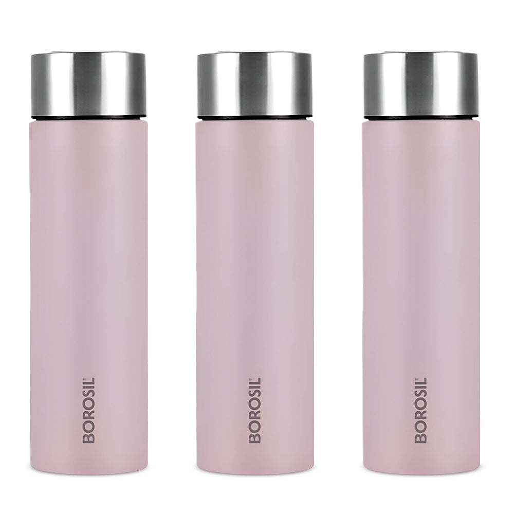 CoolSip SS Single Wall Bottle Set, Lavender
