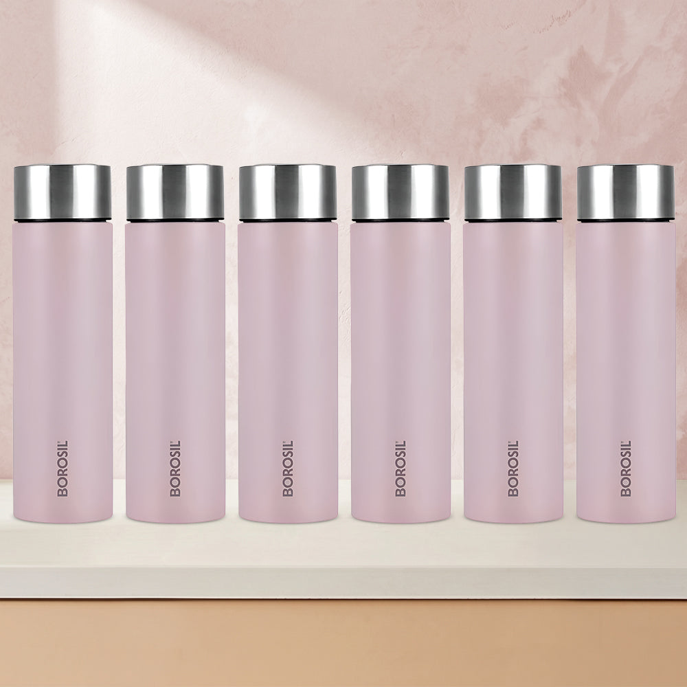 CoolSip SS Single Wall Bottle Set, Lavender