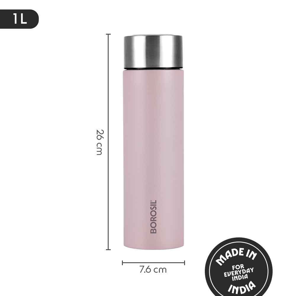 CoolSip SS Single Wall Bottle Set, Lavender