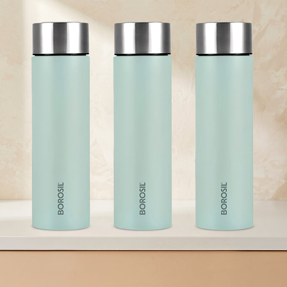CoolSip SS Single Wall Bottle Set, Mint