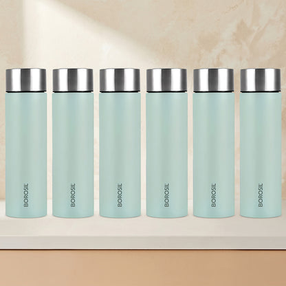 CoolSip SS Single Wall Bottle Set, Mint
