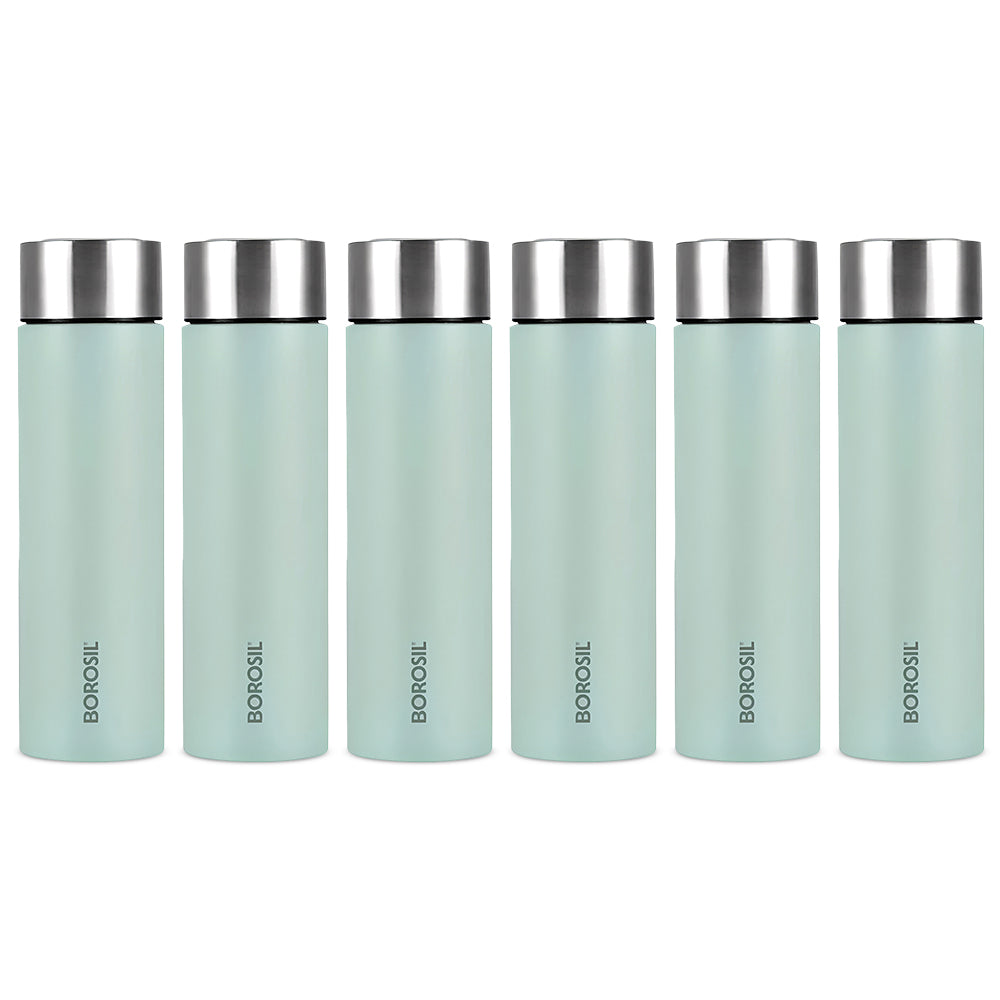 CoolSip SS Single Wall Bottle Set, Mint
