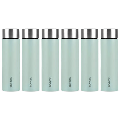 CoolSip SS Single Wall Bottle Set, Mint