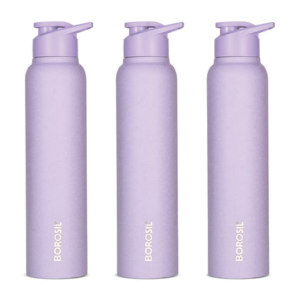 Cosmo SS Single Wall Bottle Set, Purple