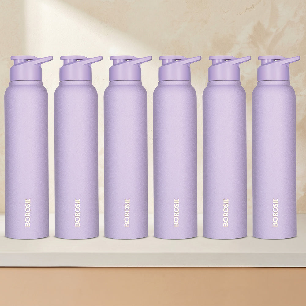 Cosmo SS Single Wall Bottle Set, Purple