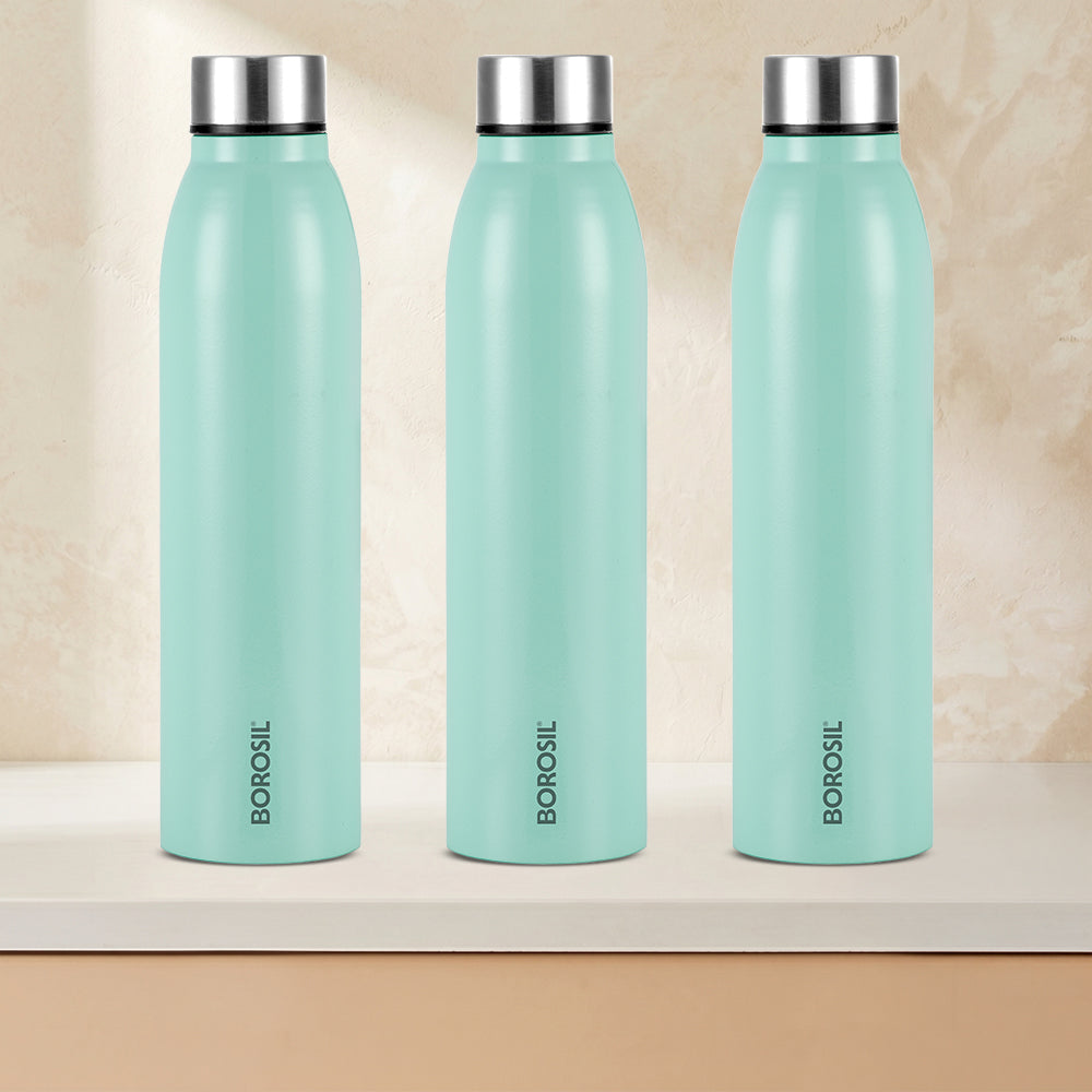 Glacier SS Single Wall Bottle Set, Jade