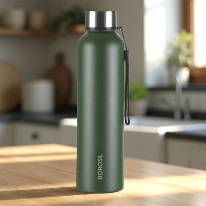 Laguna Stainless Steel  Single Wall Bottle, Green