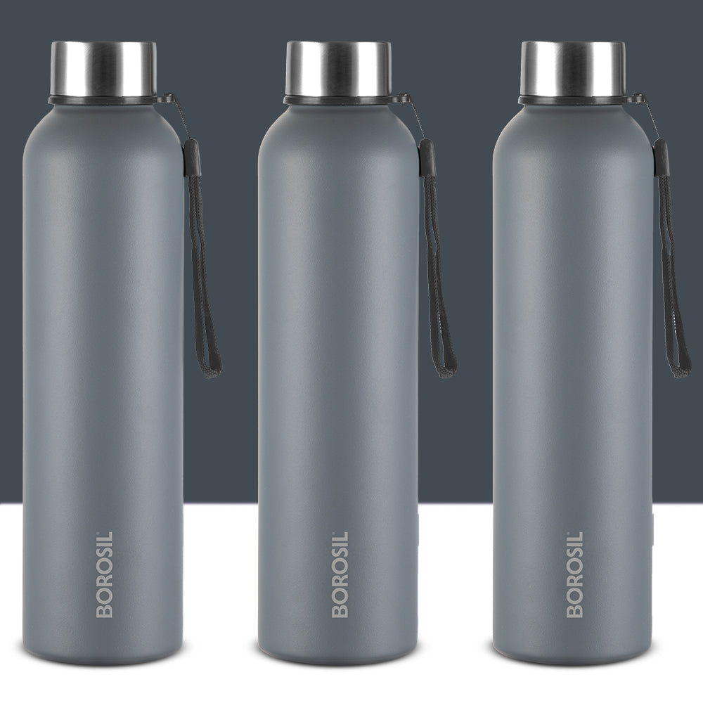 Laguna SS Single Wall Bottle Set, Grey