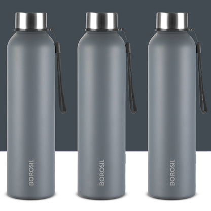 Laguna SS Single Wall Bottle Set, Grey