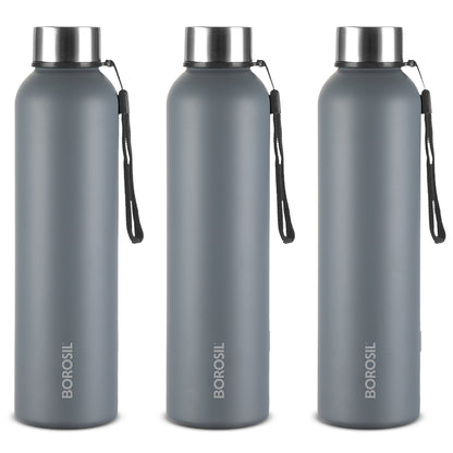 Laguna SS Single Wall Bottle Set, Grey