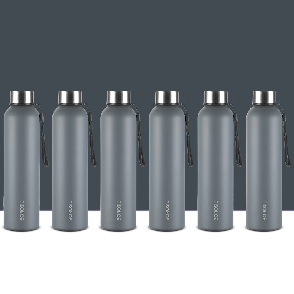 Laguna SS Single Wall Bottle Set, Grey