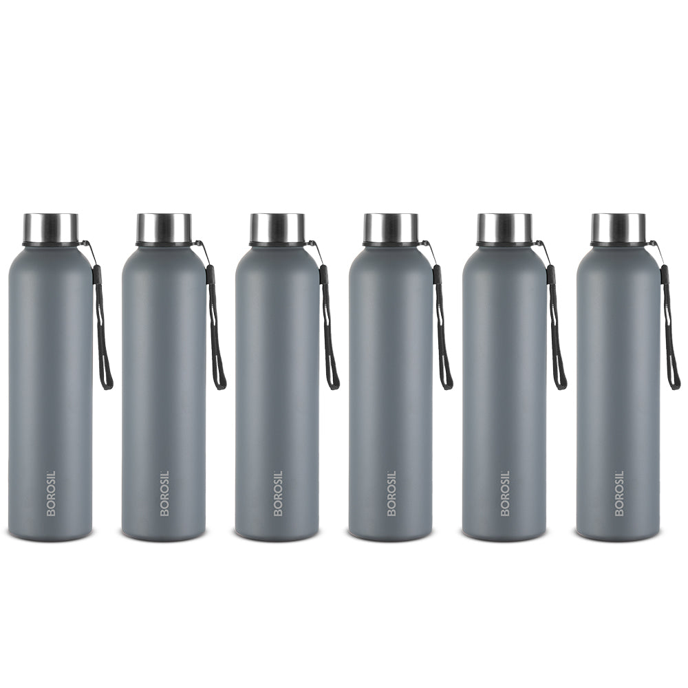 Laguna SS Single Wall Bottle Set, Grey