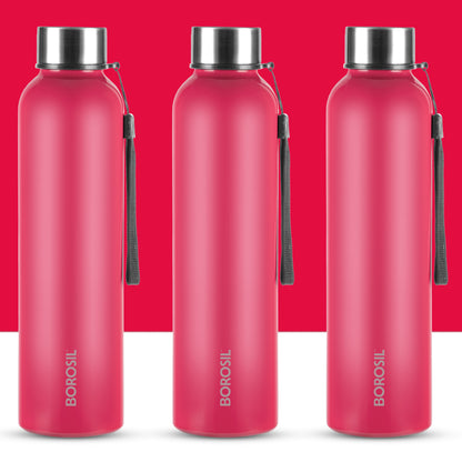Laguna SS Single Wall Bottle Set, Red