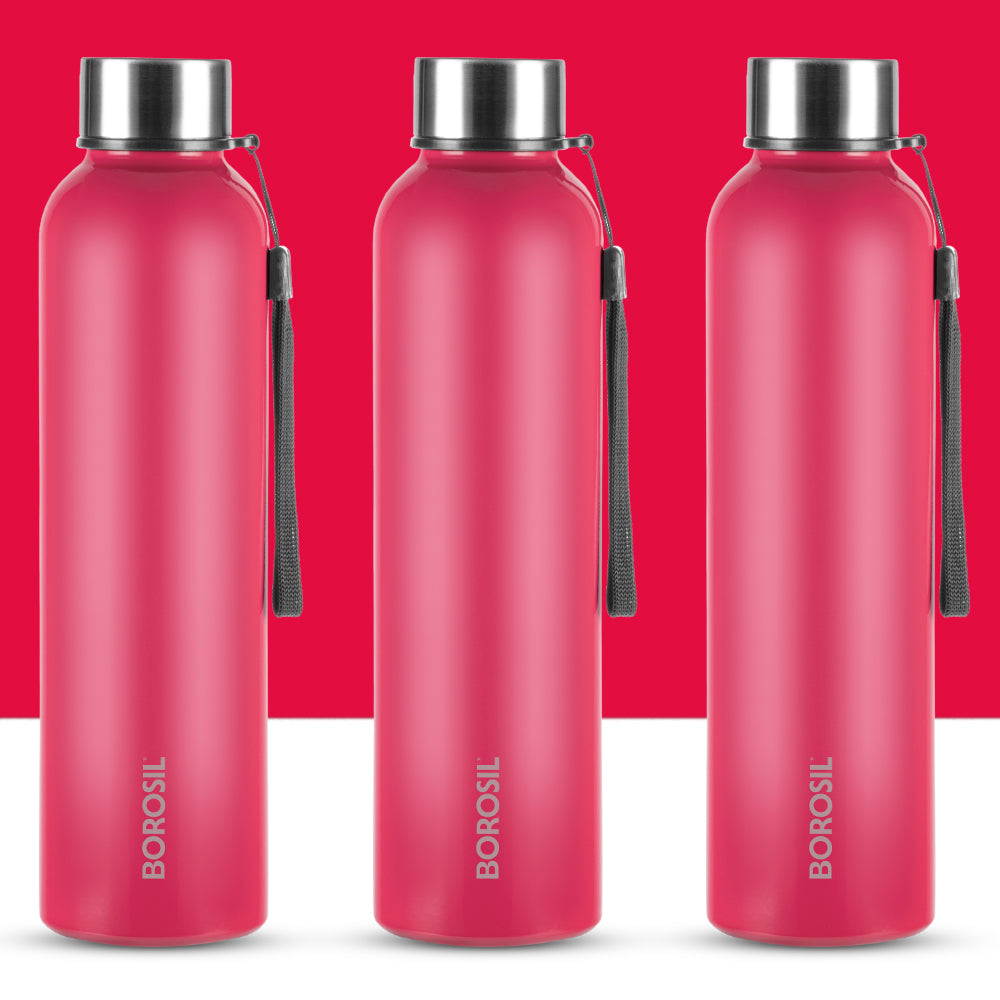 Laguna SS Single Wall Bottle Set, Red