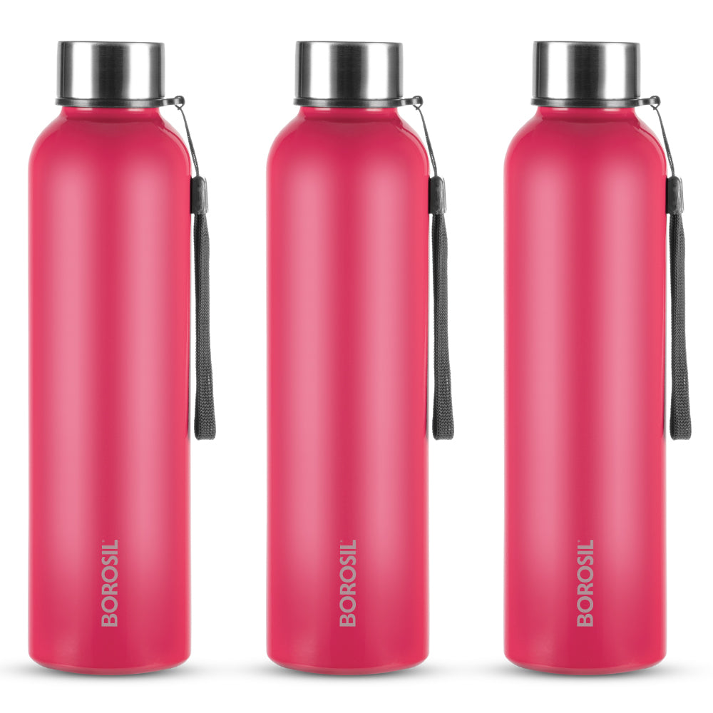 Laguna SS Single Wall Bottle Set, Red