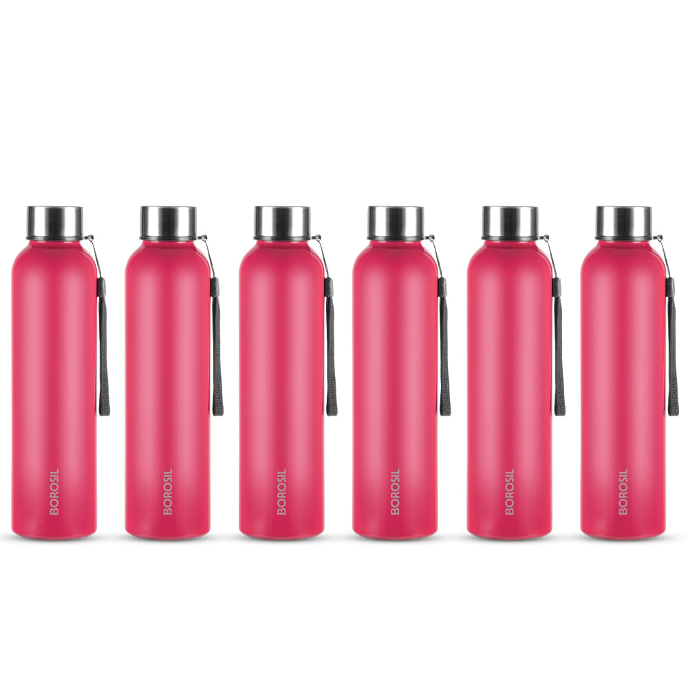 Laguna SS Single Wall Bottle Set, Red
